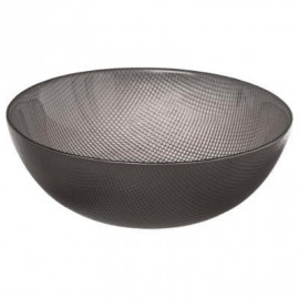 SG 16Cm Glass Dish Hibba 160609A Grey 