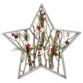 Feeric  Wooden Star Decoration  
