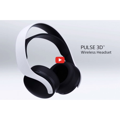  سوني سماعات رأس لاسلكية ثلاثية الأبعاد لأجهزة البلايستيشن 5 لون أبيض. 