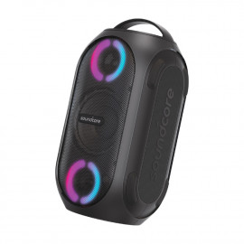 Anker Bluetooth Speaker 80W Rave PartyCast, Playtime up to 18h, Light Show, Waterproof, Black Color. 