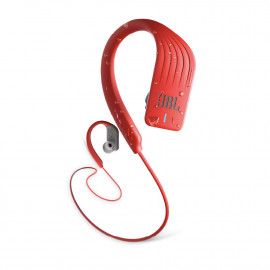 سماعة الأذن الرياضية مع ميكروفون مقاومة للتعرق لون أحمر من JBL 