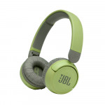 جي بي إل سماعات رأس لاسلكية للأطفال مع ميكروفون مدمج، مدة تشغيل البطارية 30 ساعة، لون أخضر.