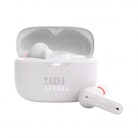 JBL Earbuds Bluetooth, 40 Hours Battery Life, Water Resistant & Sweatproof Noise Cancelling, White Color. 