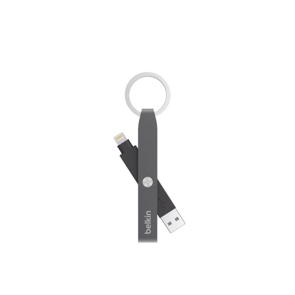 شاحن Belkin 2.4 أمبير مع وصلة لايتنج USB رمادي F8J172btGRY شاحن Belkin 2.4 أمبير مع وصلة لايتنج USB رمادي F8J172btGRY