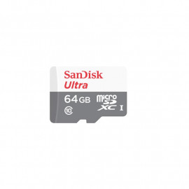 بطاقة ذاكرة مايكرو SD من Sandisk سعة 32 جيجابايت موديل SDSQUNB-032G-GN3MN Ultra 