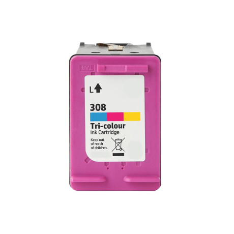  إتش بي خرطوشة حبر 308 ثلاثية الألوان لطابعة DeskJet 2910 
