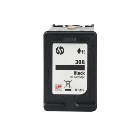  إتش بي خرطوشة حبر 308 أسود لطابعة DeskJet 2910 