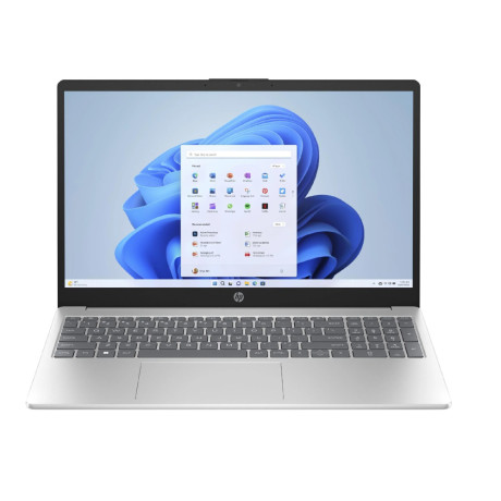  اتش بي لابتوب Core i5 ذاكرة 8GB سعة 512GB شاشة 15.6 إنش Windows 11، فضي 