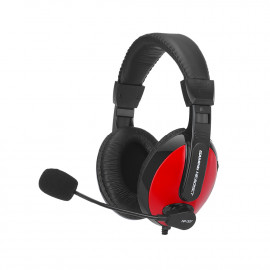 XTRIKE ME Gaming Headset Compatible with PS5/XBOX/PC Black/Red 