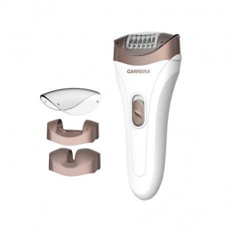  Carrera Cordless Epilator, Usage time up to 45 minutes, Grey/Rose Gold Color. 
