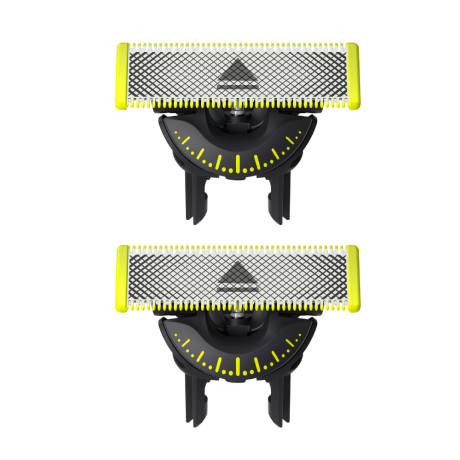  فيليبس شفرات بديلة OneBlade عبوة قطعتين لون أصفر 