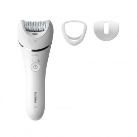 Cordless Epilator Wet & Dry, Usage time up to 40 minutes, +3 Accessories White Color from Philips 