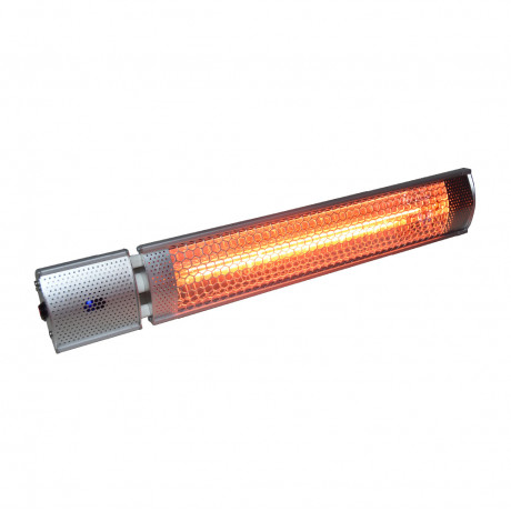  Colder Infra Heater 2000W with Remote Control IP65, Silver Color. 
