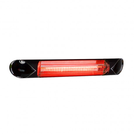  Colder Infra Heater Red Glare 2000W with Remote Control, Black Color. 