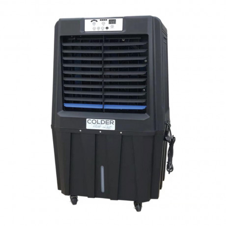  Colder Air Cooler with Remote Control, Capacity 100 Liter , 320W, 3 Speeds, Black Color. 