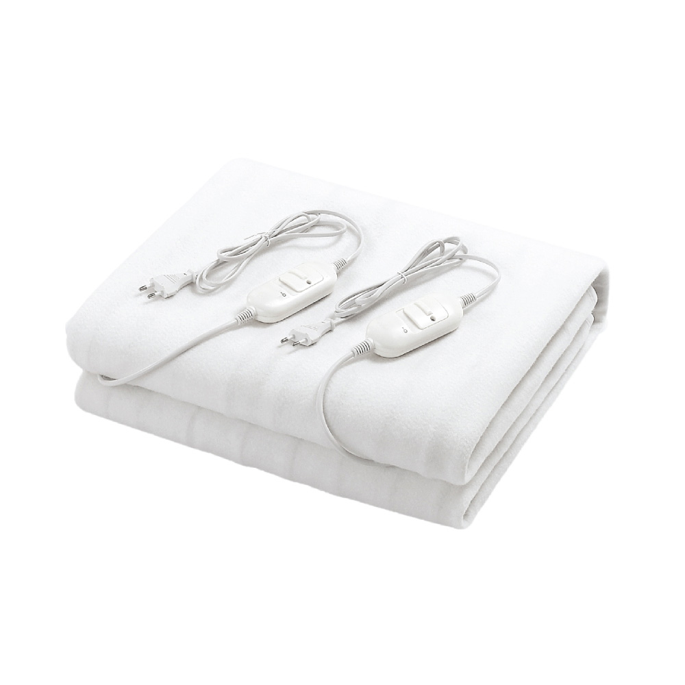 Hemilton Double Heater Blanket Size 160 * 140 cm, White Color.