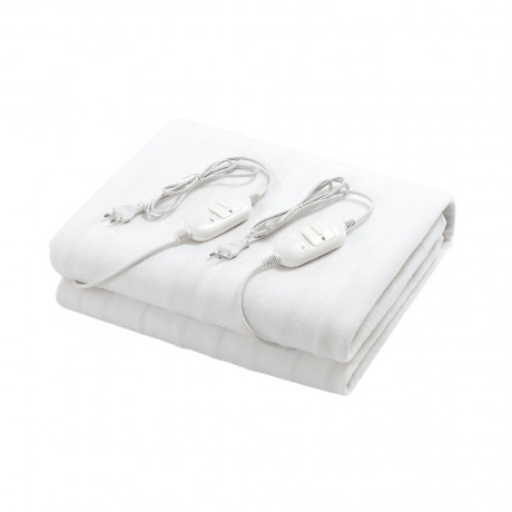  Hemilton Double Heater Blanket Size 160 * 140 cm, White Color. 