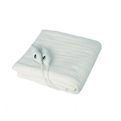  Trust Double Heater Blanket Size 160 * 140 cm, White Color. 