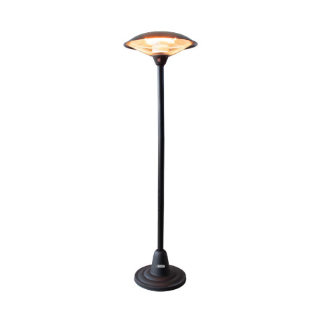  ترست مدفأة هالوجين كهربائية (Haloheat) 3000 واط، أسود 