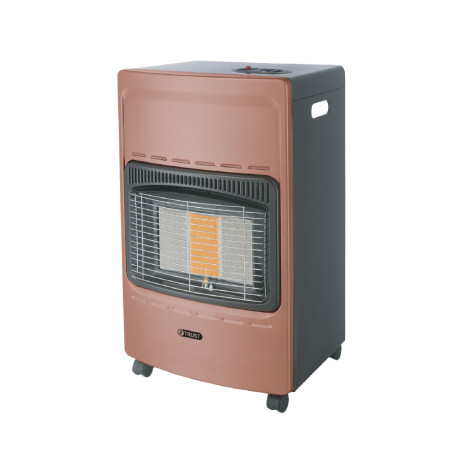  ترست مدفأة غاز 3 شعلات لون برونزي وأسود 