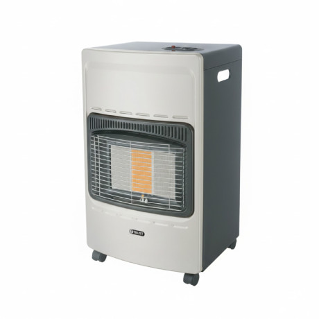  ترست مدفأة غاز 3 شعلات لون بيج وأسود 