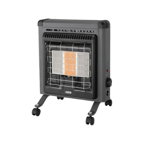  ترست مدفأة غاز 3 شعلات لون أسود 