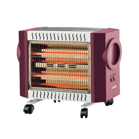  ترست مدفأة كهربائية Mini Glow بقدرة 2000 واط لون عنابي 