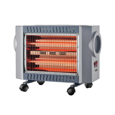  ترست مدفأة كهربائية Mini Glow بقدرة 2000 واط لون رمادي 