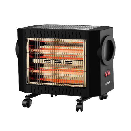  ترست مدفأة كهربائية Mini Glow بقدرة 2000 واط لون أسود 
