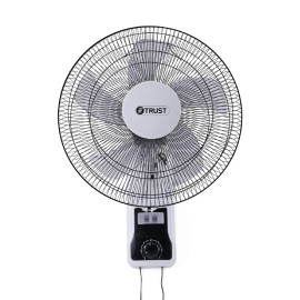 ترست مروحة حائط برت 18 انش، أبيض