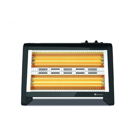  Universal Electric Heater 1800W, 4 Heating Elements, Black Color. 