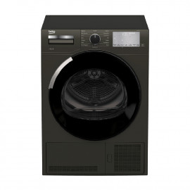 Beko Dryer 9Kg, Condenser System, 15 Programs, Sensor Dry Technology, Quick Dry Feature, Dark Stainless. 