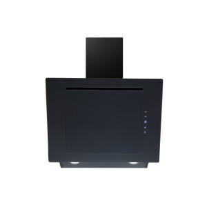 فيرغاز شفاط يعلق على الحائط 60 سم، قوة الشفط 750 م³/بالساعة، زجاج أسود.