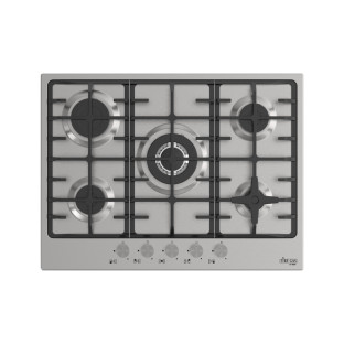 فاير غاز هايتك طباخ غاز بلت إن 70 سم، 5 مواقد.. 