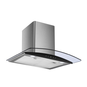 فيرغاز هايتك شفاط يعلق على الحائط  60 سم، قوة الشفط 750 م³/بالساعة، ستانلس ستيل / زجاج.