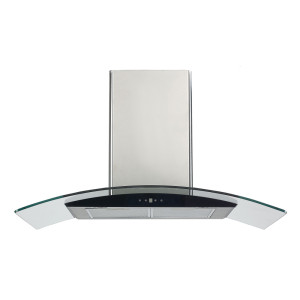 فيرغاز هايتك شفاط يعلق على الحائط  90 سم، قوة الشفط 750 م³/بالساعة، ستانلس ستيل / زجاج.