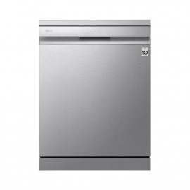 LG Dishwasher 10 Programs, 14 Place Setting, Inverter Direct Drive Save Energy, 3 Racks, TrueSteam Cleaning, Stainless Steel. 