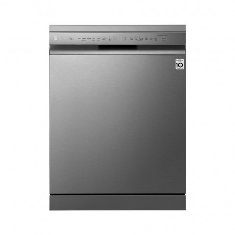  LG Dishwasher 9 Programs, 14 Place Setting, Inverter Direct Drive Save Energy, 2 Racks, Stainless Steel. 