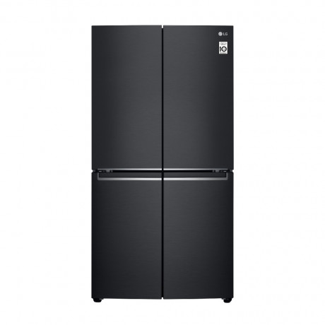  LG Refrigerator 4 Door Capacity 676 Ltr, Inverter Compressor Save Energy, Matte Black. 