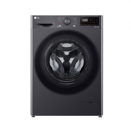  LG Washer Capacity 9 kg, 14 Programs, Inverter Direct Drive AI Motor, Black. 