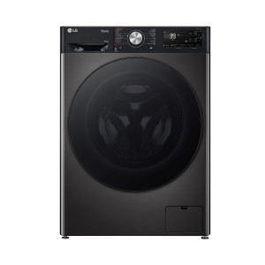 إل جي غسالة سعة 11 كغم، 14 برنامج، ماتور انفرتر دفع مباشر بالذكاء الاصطناعي، أسود.