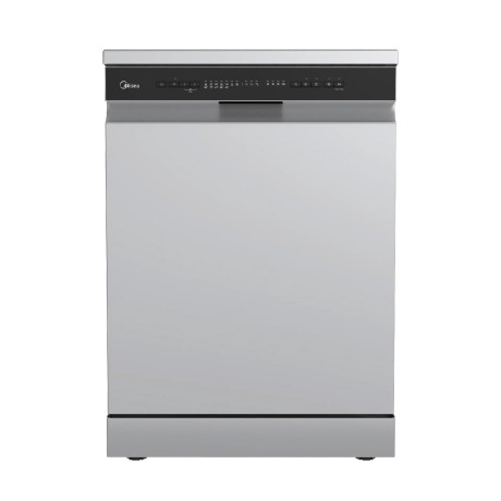  مايديا جلاية 10 برامج، سعة 14 طقم 3 رفوف، فضي 