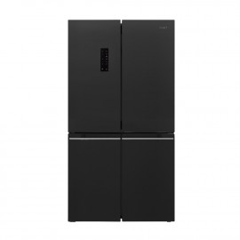 Smart Refrigerator 4 Door Gross 509 Ltr, Inverter Compressor Save Energy, Air Filter, External Electronic Control, Black Stainless. 