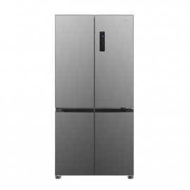 Smart Refrigerator 4 Door Gross 512 Ltr, Inverter Compressor Save Energy, External Control Screen, Multi Air Flow, Stainless Steel. 