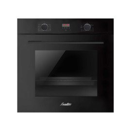 ساوتر فرن كهربائي بلت إن 60 سم، 69 لتر، 10 برامج، أسود
