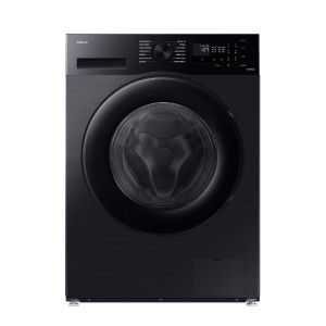 سامسونج غسالة سعة 11 كغم، 14 برنامج، ماتور انفرتر عديم الاحتكاك موفر للكهرباء، أسود.