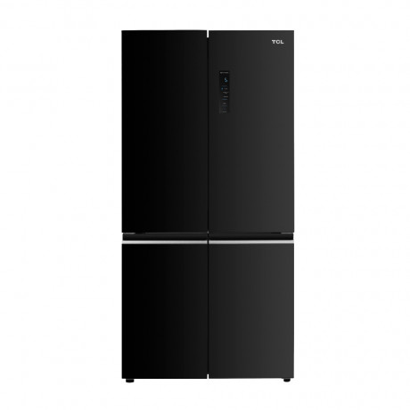  TCL Refrigerator 4 Door Capacity 512 Ltr, Inverter Compressor Save Energy, ​Black Glass. 