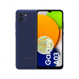 Samsung Mobile Device Smart Galaxy A03, Memory 64GB/4GB, Blue Color. 