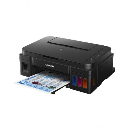  Canon Printer Pixma All-in-One (Print, Copy, Scan) Inkjet Wi-Fi Color printing Refillable Ink Tank Black Color. 