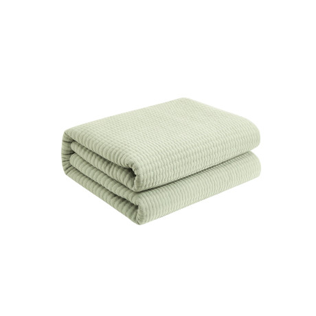  ويل طقم غطاء سرير وشراشف CHIC AURELIA 6 قطع مقاس 240x220 سم لون سيج 